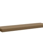 vidaXL Възглавница за пейка SOEST 100% полиестер Таупе 160 x 40 x 8 см