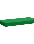 vidaXL Възглавница за пейка SOEST 100% полиестер Зелено 80 x 40 x 8 cm