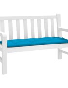 vidaXL Възглавница за пейка светлосиня 120x50x7 см оксфорд плат