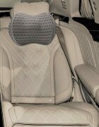 vidaXL Възглавница за врат Сив Мемори пяна 31 x 22 x 13 см