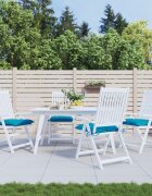 vidaXL Възглавници за палети 4 бр светлосини 50x50x7 см Оксфорд плат