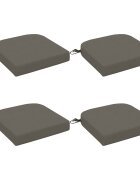 vidaXL Възглавници за седалки - 4 части SOEST 4 pcs 100% полиестер