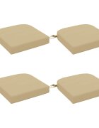 vidaXL Възглавници за седалки - 4 части SOEST 4 pcs 100% полиестер