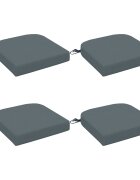 vidaXL Възглавници за седалки - 4 части SOEST 4 pcs 100% полиестер