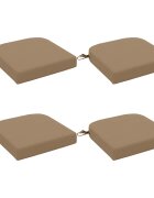 vidaXL Възглавници за седалки - 4 части SOEST 4 pcs 100% полиестер