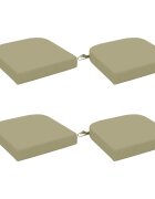 vidaXL Възглавници за седалки - 4 части SOEST 4 pcs 100% полиестер