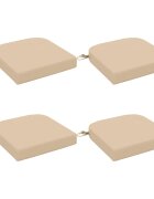 vidaXL Възглавници за седалки - 4 части SOEST 4 pcs 100% полиестер