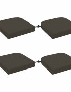 vidaXL Възглавници за седалки - 4 части SOEST 4 pcs 100% полиестер