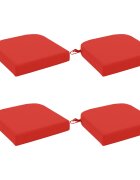 vidaXL Възглавници за седалки - 4 части SOEST 4 pcs 100% полиестер
