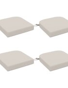 vidaXL Възглавници за седалки - 4 части SOEST 4 pcs 100% полиестер