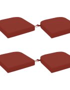 vidaXL Възглавници за седалки - 4 части SOEST 4 pcs 100% полиестер