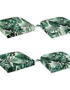vidaXL Възглавници за седалки - 4 части SOEST 4 pcs 100% полиестер