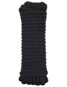 vidaXL Въже за лодка 14 mm 6 m Черно Полиестер