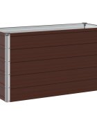 vidaXL Вдигната леха за градина Кафяво 100 x 40 x 55 cm