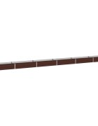 vidaXL Вдигната леха за градина Кафяво 600 x 40 x 24 см