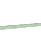 vidaXL Вдигната леха за градина Пастелно зелено 480 x 40 x 24 см