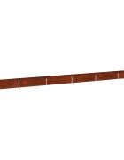 vidaXL Вдигната леха за градина Ръждясало 600 x 40 x 24 см картон
