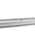 vidaXL Вдигната леха за градина Сребристо 160 x 40 x 24 см оцинкован
