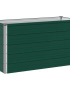 vidaXL Вдигната леха за градина Зелено 100 x 40 x 55 cm
