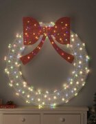 vidaXL Венец 150 LED светодиода Многоцветен 120 cm Акрил