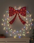 vidaXL Венец 60 LED светодиода Многоцветен 76 x 76 x 85 см Акрил