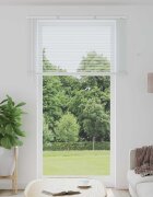 vidaXL Венецианска щора Бял 213 x 140 см 25 mm ПВЦ