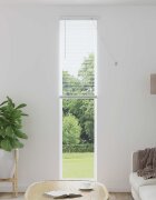vidaXL Венецианска щора Бял 213 x 60 см 25 mm ПВЦ