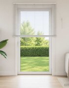 vidaXL Венецианска щора Бяло 155 x 250 см 35 mm