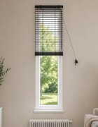 vidaXL Венецианска щора Черно 40 x 160 cm 35 mm