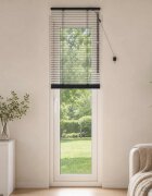 vidaXL Венецианска щора Черно 65 x 250 cm 35 mm
