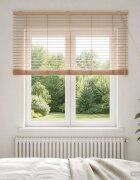 vidaXL Венецианска щора Дъбов вид 130 x 130 cm 35 mm