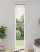 vidaXL Венецианска щора Светло кафяво с шарка 213 x 60 см 25 mm ПВЦ