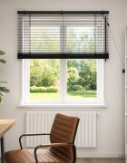 vidaXL Венецианска щора Тъмен кафяв 115 x 130 см 35 mm