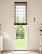 vidaXL Венецианска щора Тъмен кафяв 45 x 250 см 35 mm