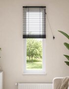 vidaXL Венецианска щора Тъмен кафяв 55 x 160 см 35 mm