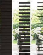 vidaXL Венецианска щора Тъмен кафяв 95 x 250 см 35 mm