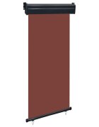 vidaXL Вертикална тента за балкон 105x250 см кафява