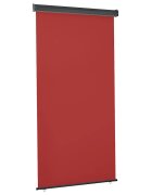 vidaXL Вертикална тента за балкон 125x250 см червена
