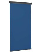 vidaXL Вертикална тента за балкон 125x250 см синя