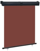 vidaXL Вертикална тента за балкон 145x250 см кафява