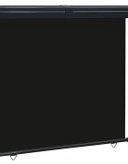 vidaXL Вертикална тента за балкон 165x250 см черна