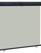 vidaXL Вертикална тента за балкон 175x250 см сива