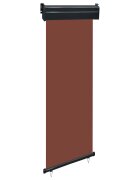vidaXL Вертикална тента за балкон 65x250 см кафява