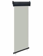 vidaXL Вертикална тента за балкон 65x250 см сива