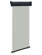 vidaXL Вертикална тента за балкон 85x250 см сива