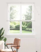 vidaXL Вертикални щори Бяло 175 x 120 см Алуминий