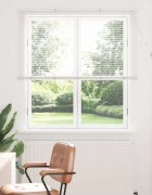 vidaXL Вертикални щори Бяло 175 x 125 см Алуминий