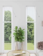 vidaXL Вертикални щори Бяло 220 x 45 см Алуминий