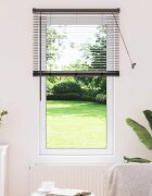 vidaXL Вертикални щори Черно 130 x 80 см Алуминий