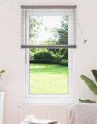 vidaXL Вертикални щори Сребристо 130 x 70 см Алуминий